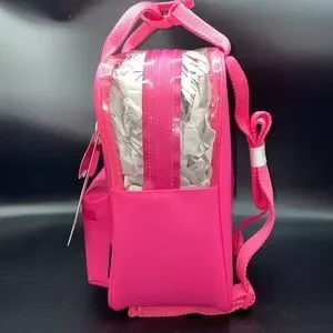 Zara | Bags | Zara X Barbie Mini Clear Rubber Backpack 